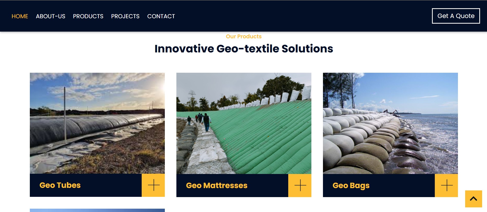 CKGeotech Company Website screenshot 2